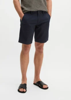 Shorts Model Reso regular aus leichtem Stretch-Twill