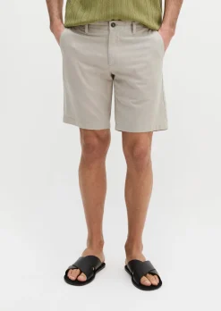 Shorts Model Salo slim aus Bio-Baumwoll-Mix