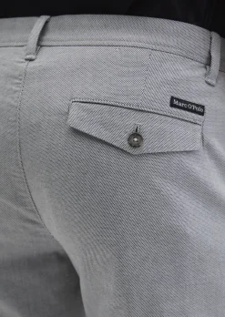 Shorts Model Salo slim aus Bio-Baumwoll-Mix