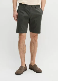Shorts Model Salo slim aus Bio-Baumwoll-Mix