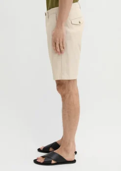Shorts Model Salo slim aus Bio-Baumwoll-Mix