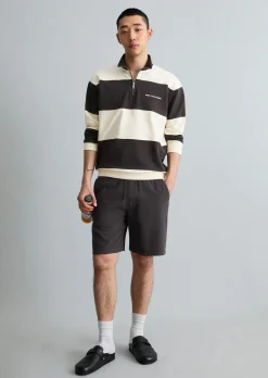 Shorts relaxed mit feiner Waffel-Struktur