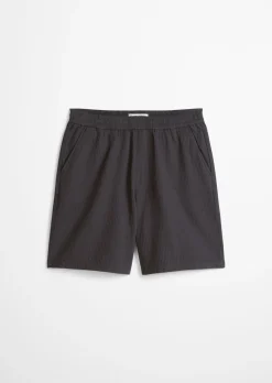 Shorts relaxed mit feiner Waffel-Struktur