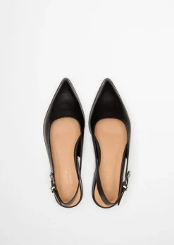 Slingback-Ballerina Model Camilla mit verstellbarem Riemen