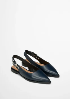 Slingback-Ballerina Model Camilla mit verstellbarem Riemen