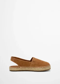 Slingback-Espadrilles Model Gem aus Suede-Ziegenleder