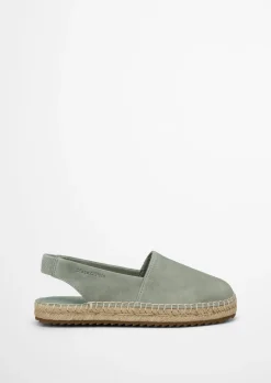 Slingback-Espadrilles Model Gem aus Suede-Ziegenleder