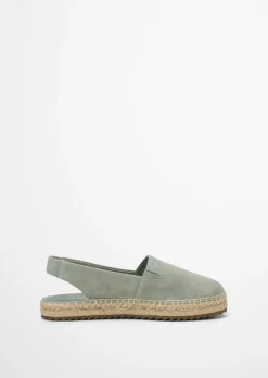 Slingback-Espadrilles Model Gem aus Suede-Ziegenleder