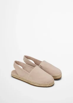 Slingback-Espadrilles Model Gem aus Suede-Ziegenleder