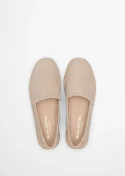 Slingback-Espadrilles Model Gem aus Suede-Ziegenleder