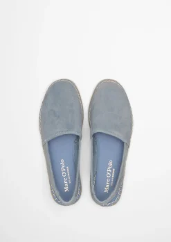 Slingback-Espadrilles Model Gem aus Suede-Ziegenleder