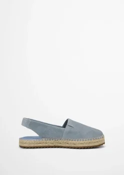 Slingback-Espadrilles Model Gem aus Suede-Ziegenleder