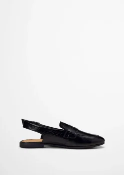 Slingback-Loafer Model Safina aus veredeltem Rindleder