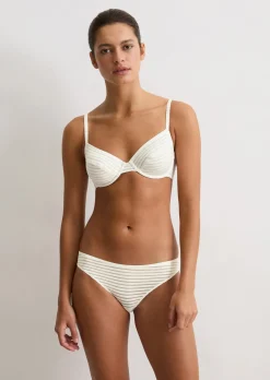 Slip mit Streifen-Struktur