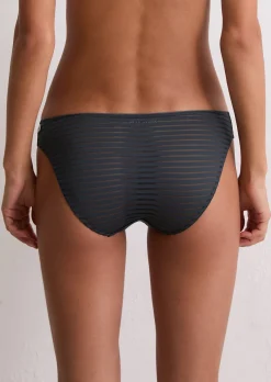 Slip mit Streifen-Struktur