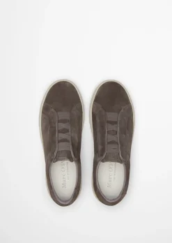Slip-On Sneaker Model Agar aus weichem Veloursleder