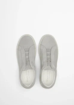 Slip-On Sneaker Model Agar aus weichem Veloursleder