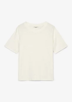Slub-Jersey-T-Shirt loose aus softer Bio-Baumwolle