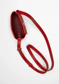 Smartphone-Tasche aus genarbtem Rindleder
