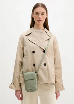 Smartphone-Tasche aus genarbtem Rindleder