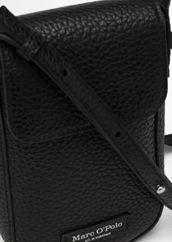 Smartphone-Tasche aus genarbtem Rindleder