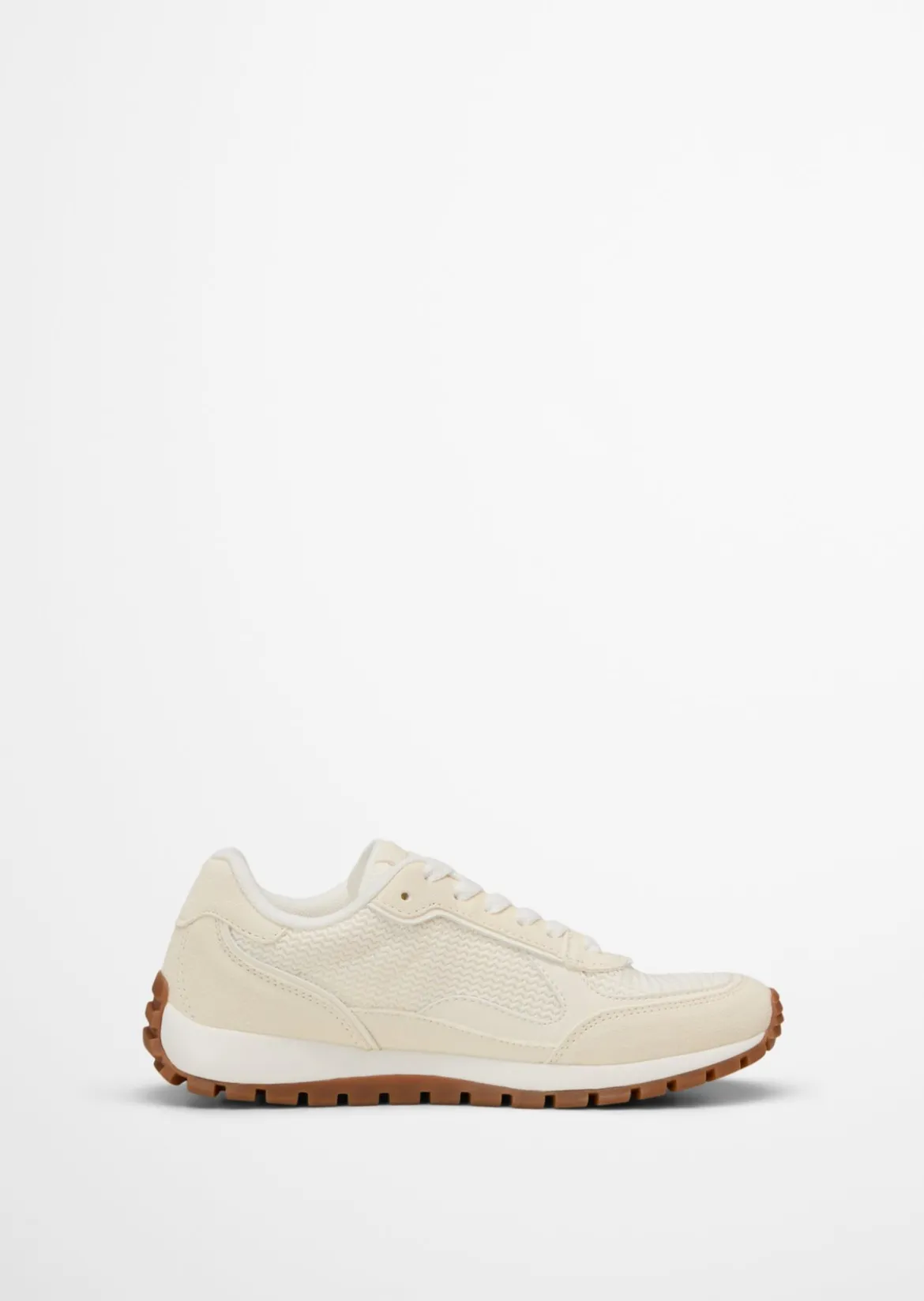 Sneaker Model Bella aus softem Veloursleder