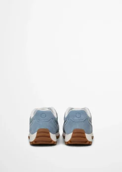 Sneaker Model Bella aus softem Veloursleder