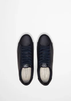 Sneaker Model Bodil aus fein genarbtem Rindleder