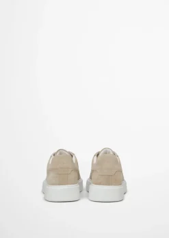 Sneaker Model Cedric aus weichem Velours-Rindleder