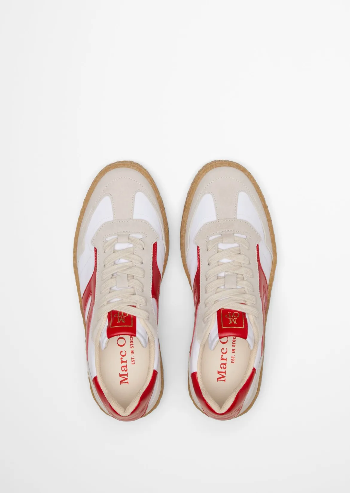 Sneaker Model Cortney aus Veloursleder mit Nyloneinsatz