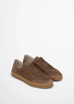 Sneaker Model Enrique aus edlem Velours-Rindleder