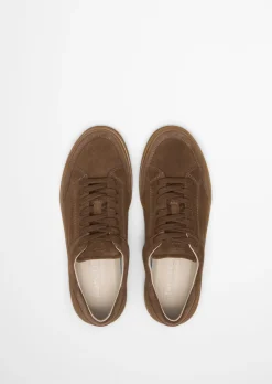 Sneaker Model Enrique aus edlem Velours-Rindleder