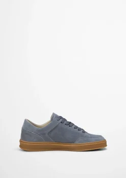Sneaker Model Enrique aus edlem Velours-Rindleder