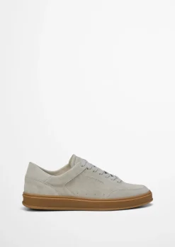 Sneaker Model Enrique aus edlem Velours-Rindleder