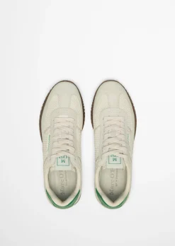 Sneaker Model Gustaf aus Leder und Polyester