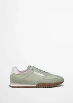 Sneaker Model Gustafina aus Leder und Nylon