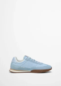 Sneaker Model Gustafina aus Leder und Polyester