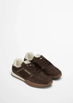 Sneaker Model Gustafina aus Leder und Polyester