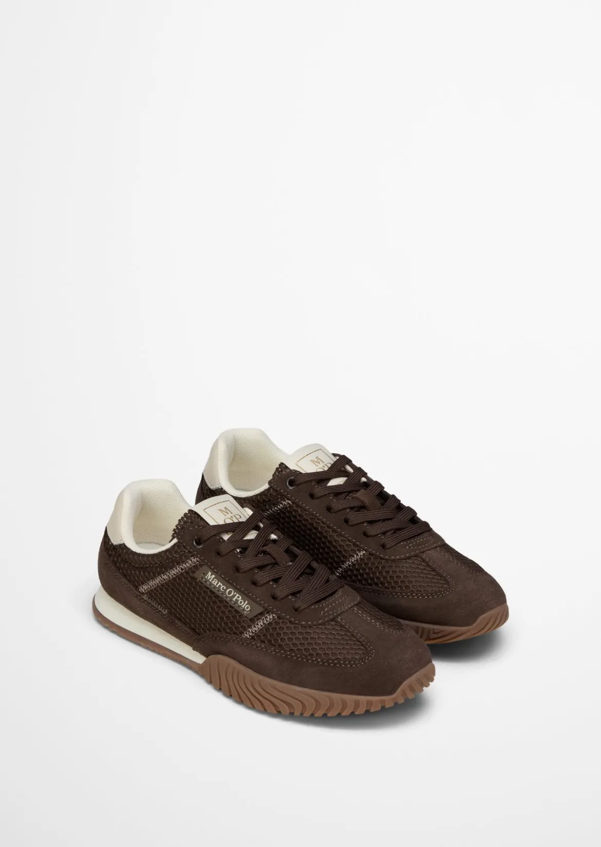 Sneaker Model Gustafina aus Leder und Polyester