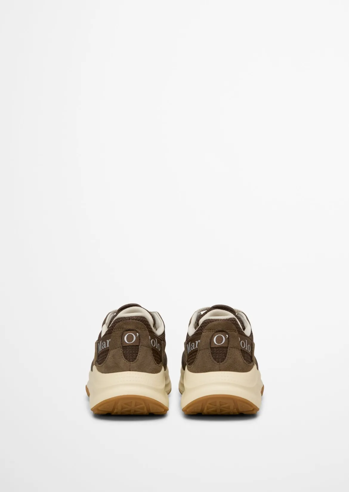 Sneaker Model Liv aus Rindleder mit Mesh-Einsatz