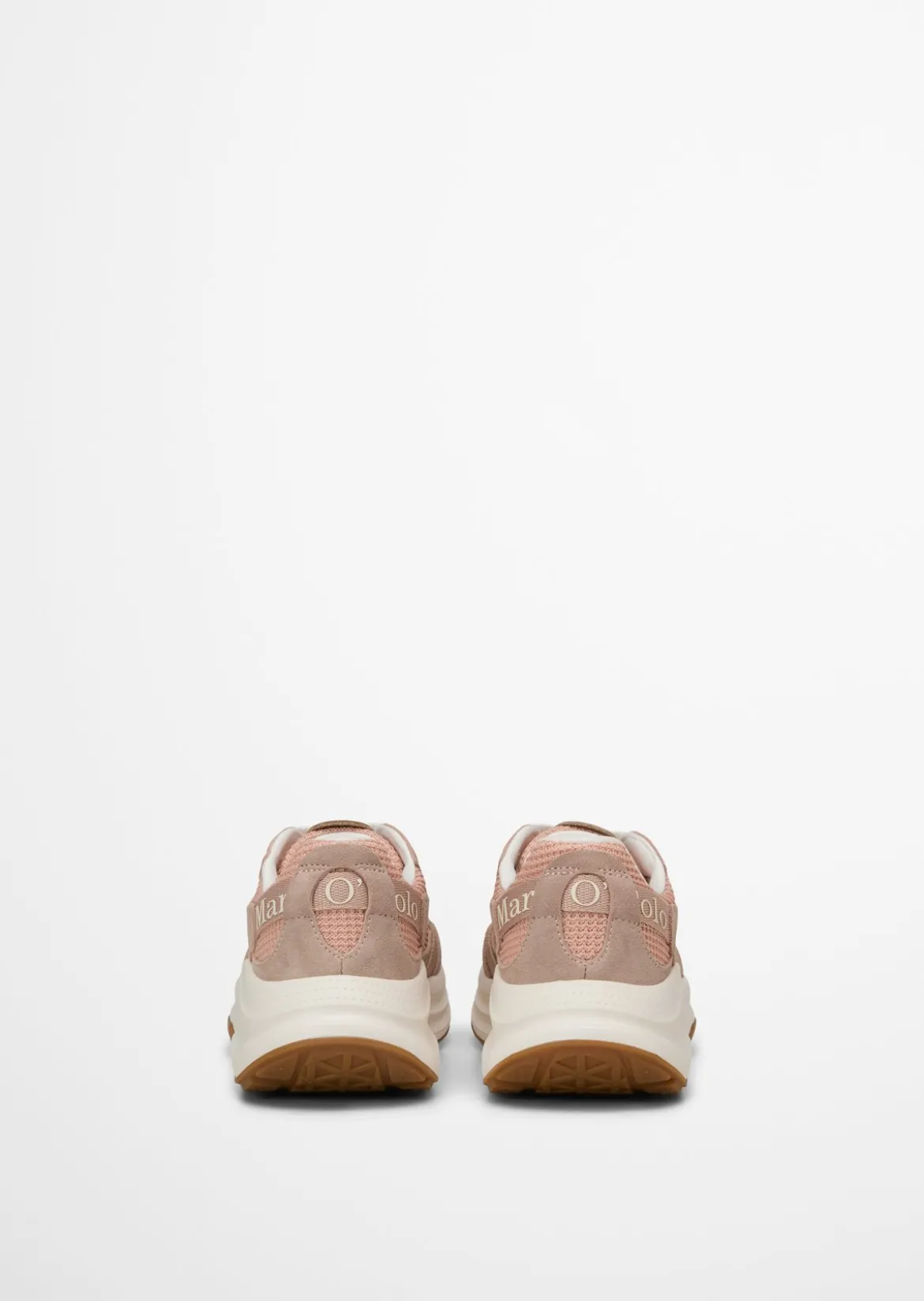 Sneaker Model Liv aus Rindleder mit Mesh-Einsatz