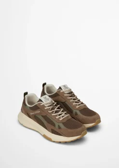 Sneaker Model Louis aus Rindleder und Mesh