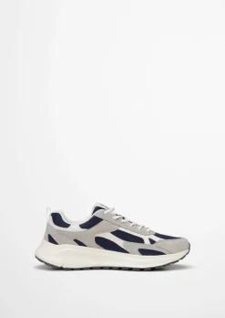 Sneaker Model Louis aus Rindleder und Mesh