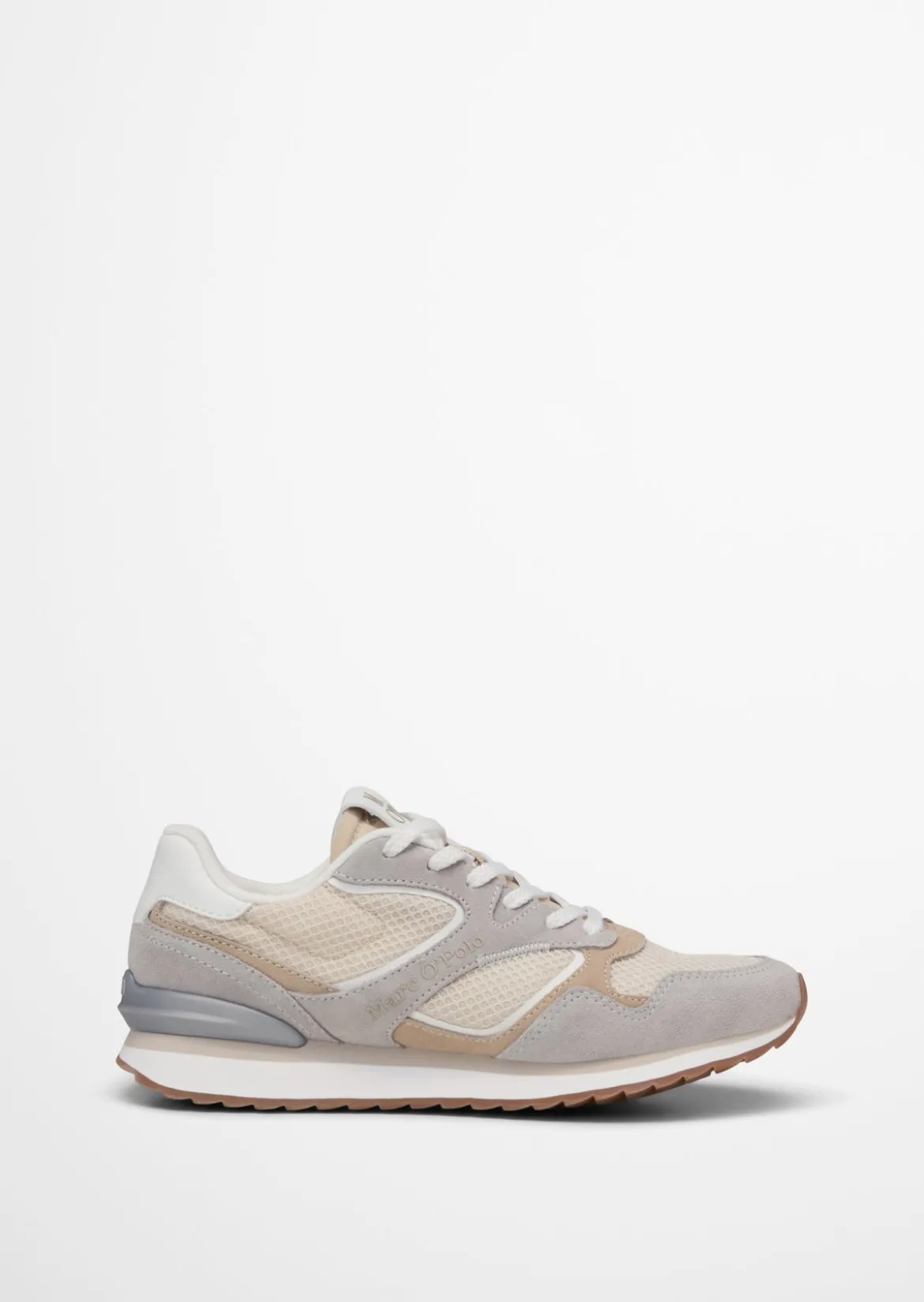 Sneaker Model Maxima aus Rindleder und recyceltem Polyester