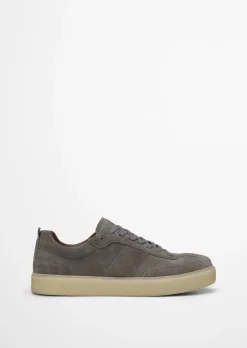 Sneaker Model Zen aus geöltem Veloursleder