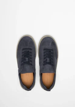 Sneaker Model Zen aus geöltem Veloursleder