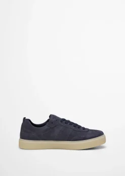 Sneaker Model Zen aus geöltem Veloursleder