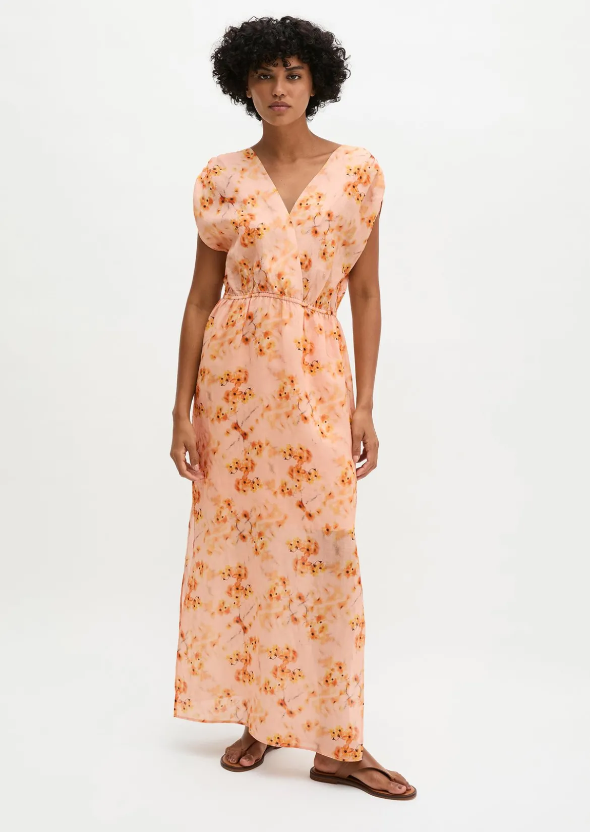 Sommerkleid regular aus weicher Ramiefaser