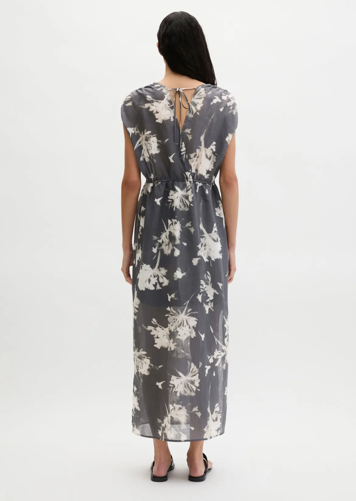Sommerkleid regular aus weicher Ramiefaser