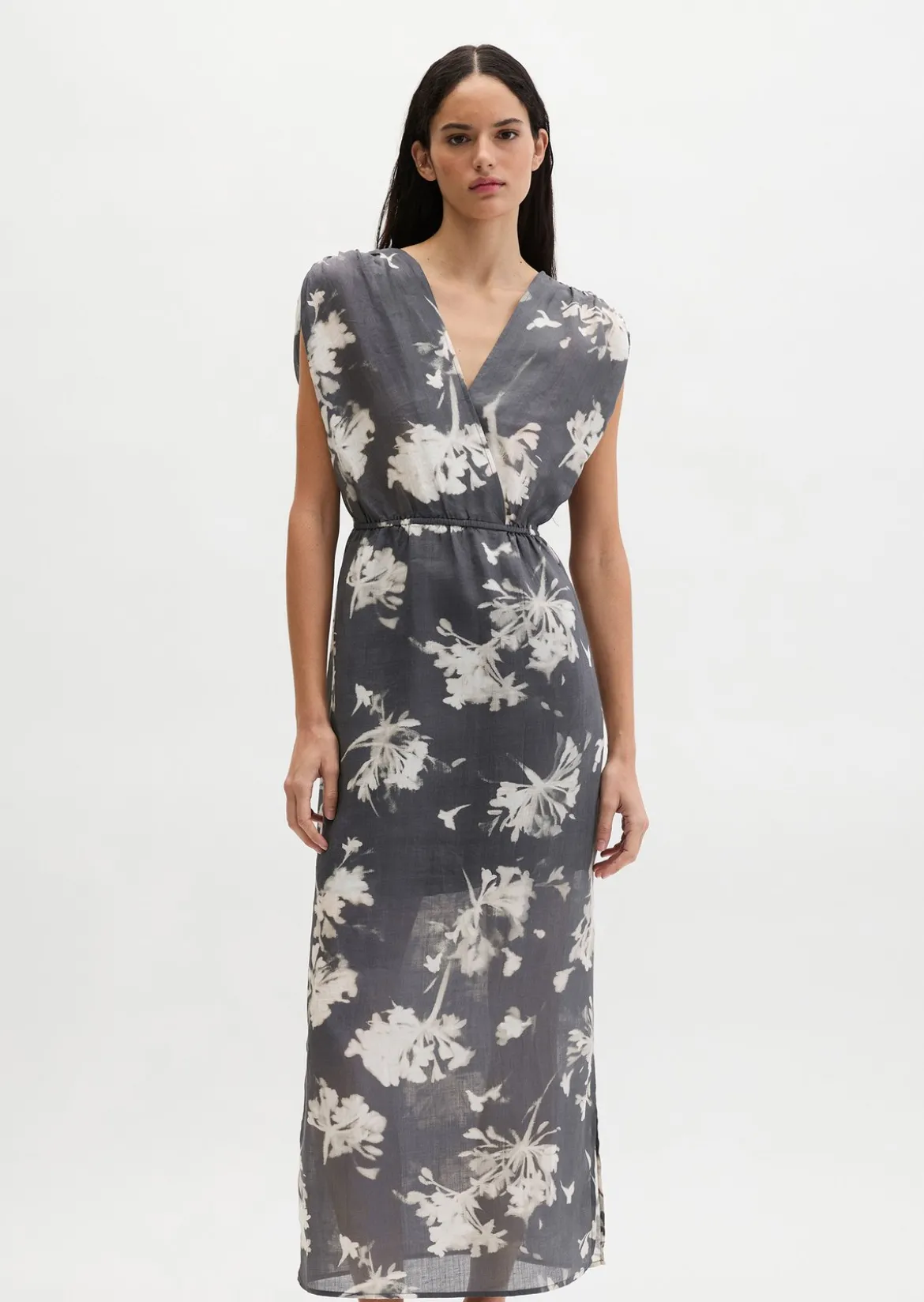 Sommerkleid regular aus weicher Ramiefaser